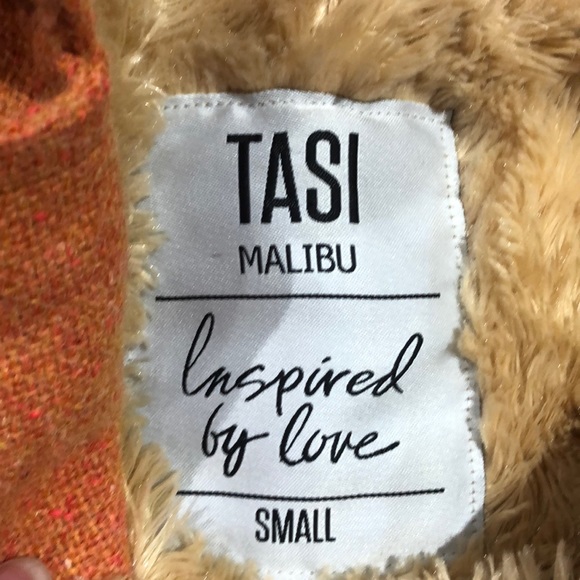 EUC Tasi Malibu Moto Jacket with Faux Lining SizeS - Picture 8 of 9